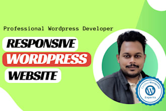 create elementor pro wordpress website