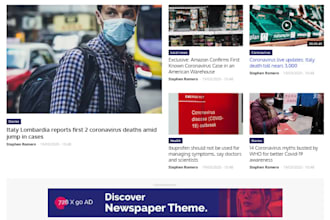 build professional newspaper website with newspaper x or cms