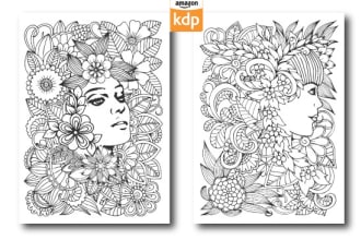 make adult coloring book pages