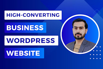 build a responsive business wordpress website design