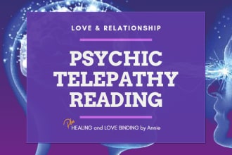 do an accurate telepathy reading and love binding