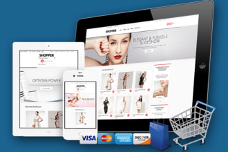 develop custom ecommerce website