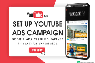 professionally set up youtube ads campaigns