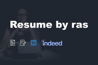 write and edit your resume, linkedin and cover letter fast