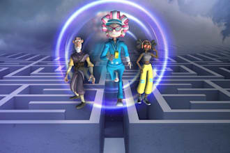 design 3d game environment in unity 3d or unreal engine5