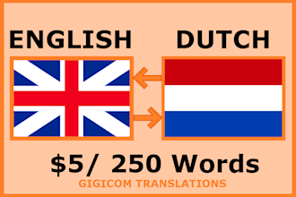 perfectly translate english to dutch and vice versa