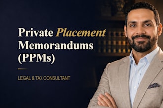 prepare private placement memorandums