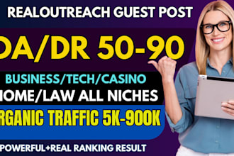 guest post on real outreach da50 to 99 index dofollow post