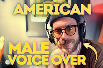 record a professional american male narration voice over