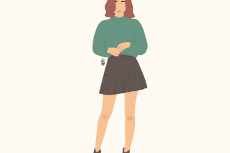 draw a 2d minimalist illustrations of people