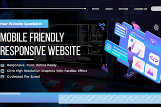create a mobile friendly responsive website