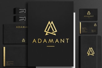 create modern minimalist and luxury logo design