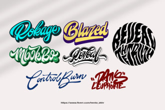 make calligraphy, handwritten logo style no copyright font