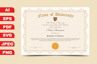 design professional certificates with guilloche security patterns