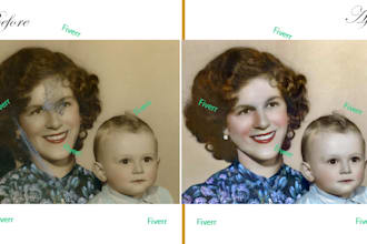 do photo repair and restoration very fast