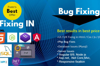 design and fix html, css, bootstrap,angular responsive issue