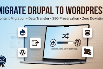 migrate drupal to wordpress website