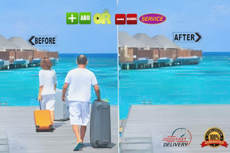 do professional photoshop editing and add or remove objects