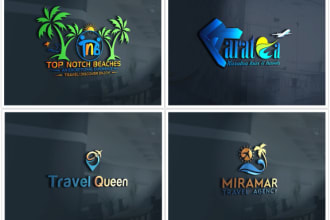 designs meaningful travel agency and tourism logo
