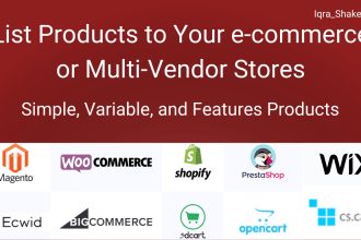 add products to your ecommerce and multivendor stores