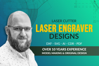 make laser engraving design for cutting or etching