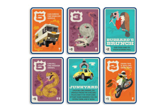 design art for card or board games