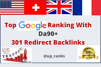 build USA swiss uk french SEO backlinks for google ranking