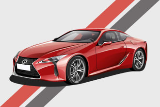 draw your car into a cool vector art illustration