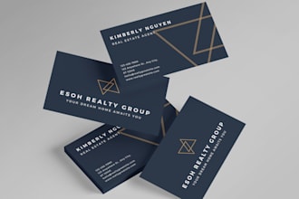 mockup business card design