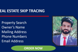 provide real estate skip tracing and motivated sellers leads