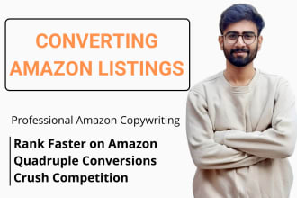 create converting SEO amazon fba listing product description