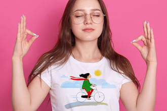 custom trendy t shirt design