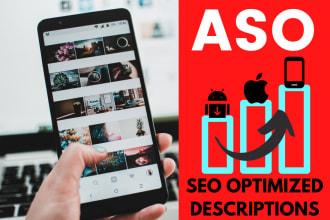 rank android apps via aso and seo optimize app descriptions