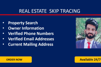 provide real estate skip tracing