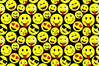 create the most appealing emoji pattern designs