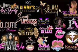 do boutique,beauty,jewelry,lipstick,clothing,hair salon logo