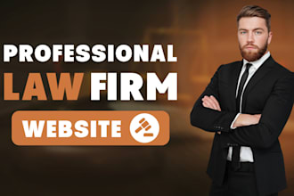 design professional attorney, lawyer and law firm wordpress website