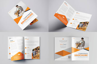 design brochure, booklet, catalog, proposal or annual report
