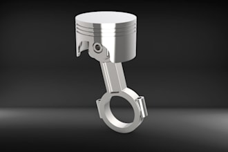 do 3d mechanical part drawings in solidworks with detailed view