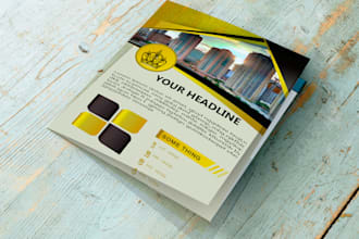 design custom flyer or poster in 24hr