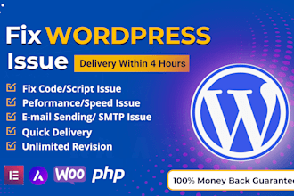 fix wordpress issues, wordpress critical error, mail issue SMTP wordpress error