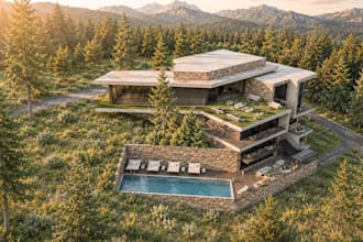 create photorealistic sketchup modeling and lumion architectural rendering