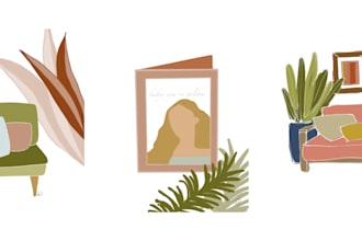 create a product and display illustration
