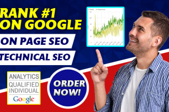 optimize website onpage technical SEO service wordpress shopify wix squarespace