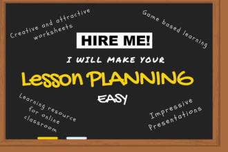 design detailed quality educational lesson plan