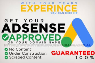 design adsense approved niche website