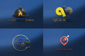 design food,restaurant,chief,bakery and burger,catering logo