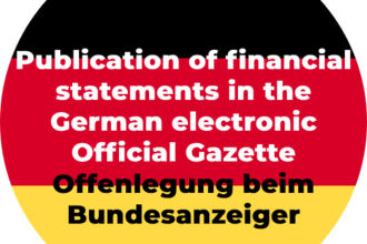 do your publication in the german official gazette