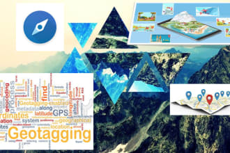 geo tag photos  for business and social media