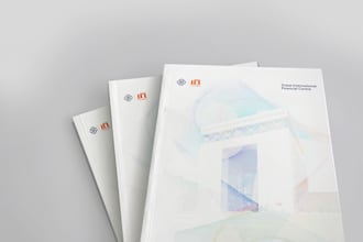 design a full csr report with infographics